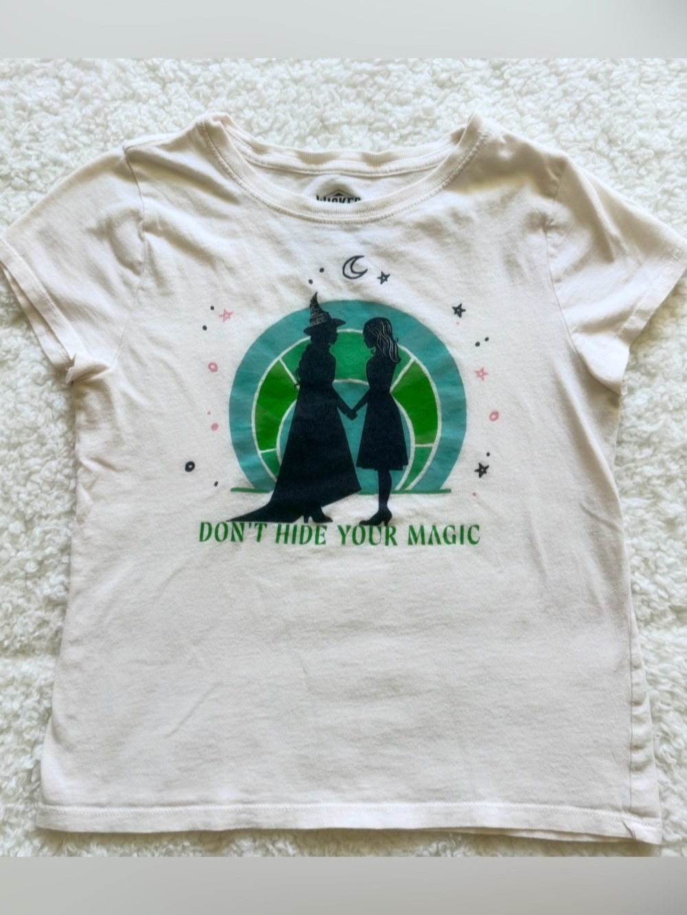 Wicked cream color tee